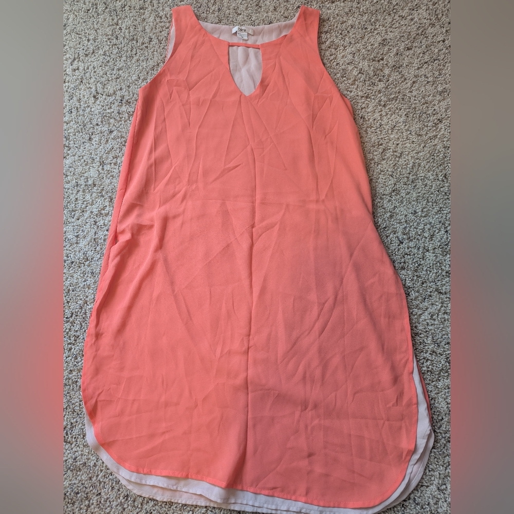 Sleeveless Coral Dress